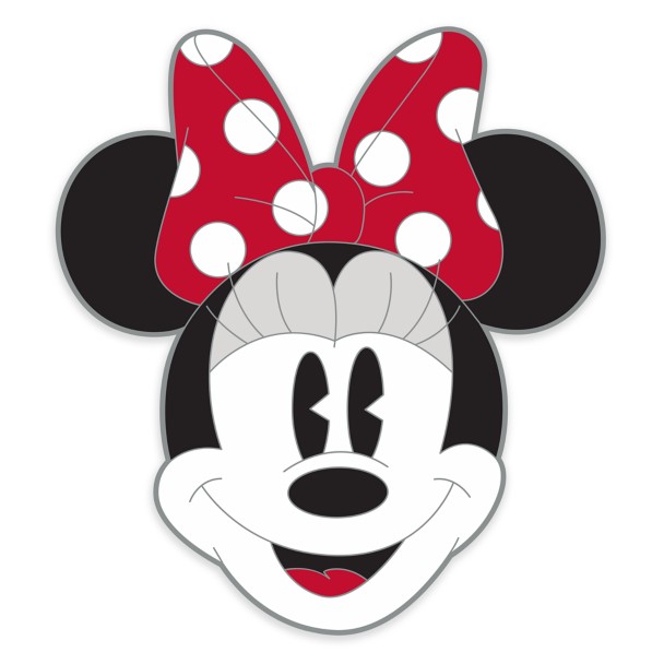 Minnie Mouse Face Pin