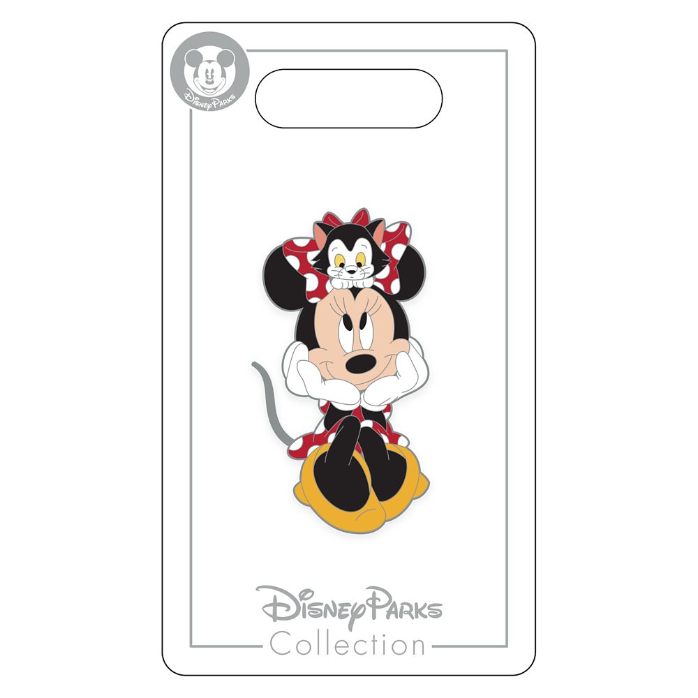 Minnie Mouse and Figaro Pin