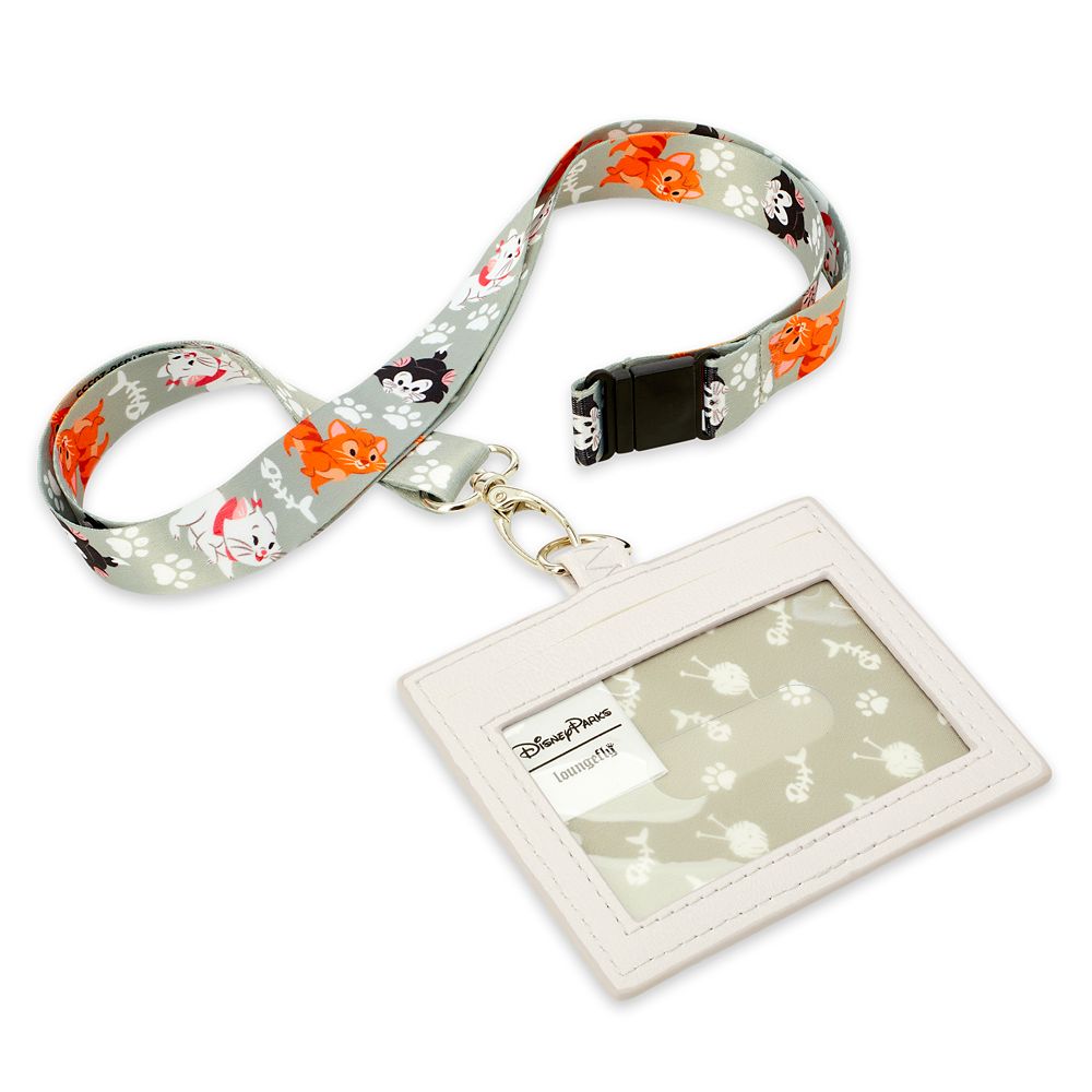 Disney Cats Loungefly Lanyard and Card Holder