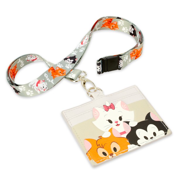 Disney Cats Loungefly Lanyard and Card Holder