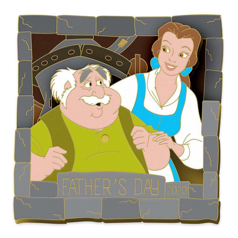 Belle and Maurice Pin – Beauty and the Beast – Father's Day 2020 – Limited Edition