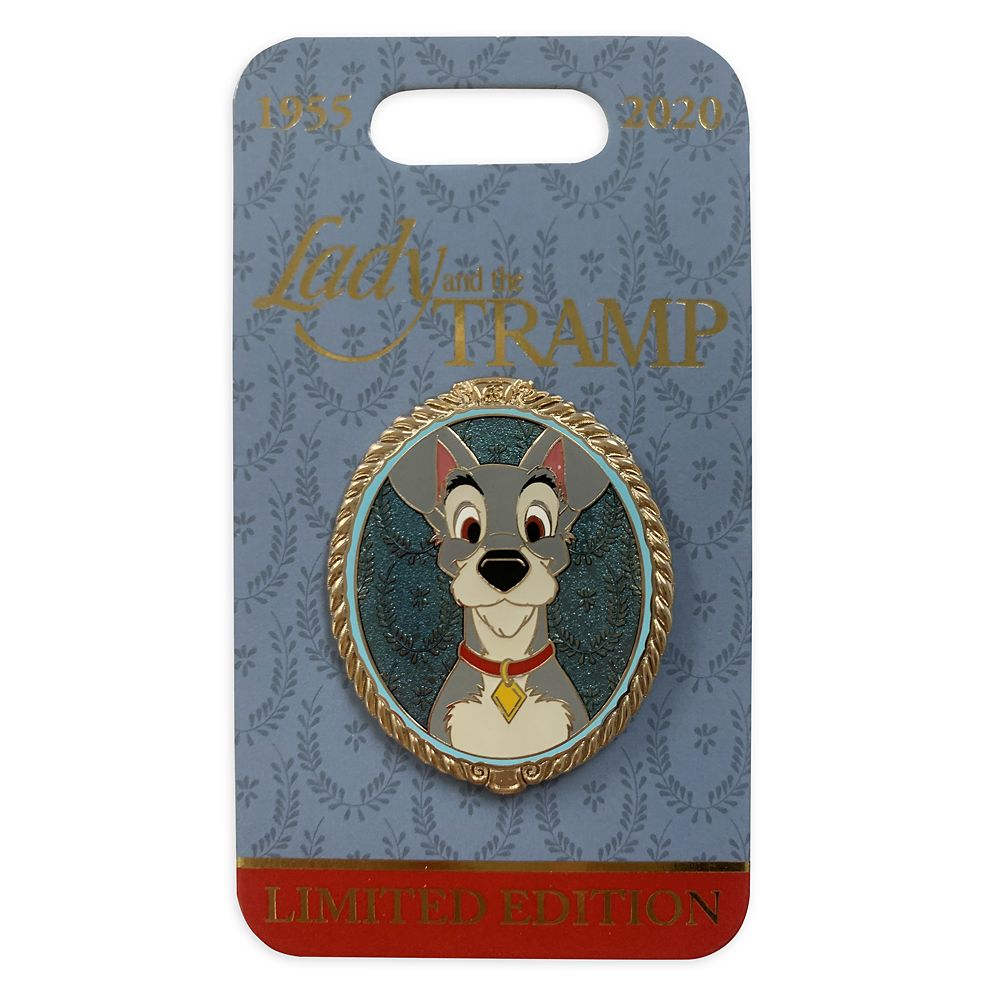 Tramp Portrait Pin – Lady and the Tramp – Limited Edition