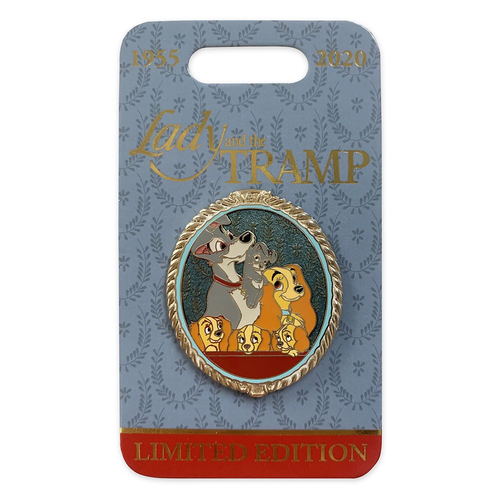 Lady and the Tramp Family Portrait Pin – Limited Edition
