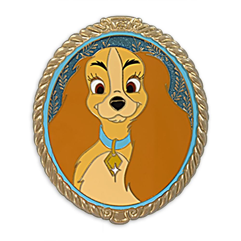 Lady Portrait Pin – Lady and the Tramp – Limited Edition