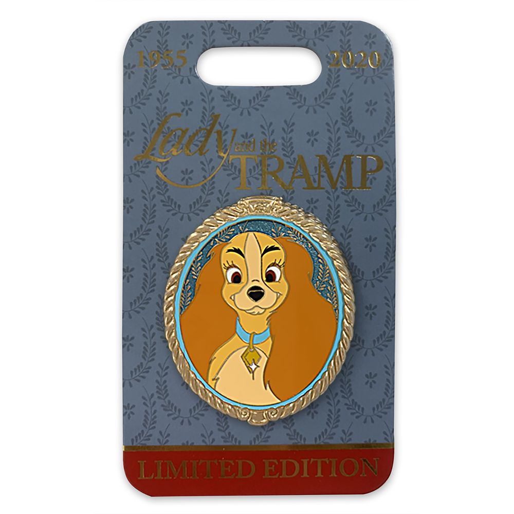 Lady Portrait Pin – Lady and the Tramp – Limited Edition