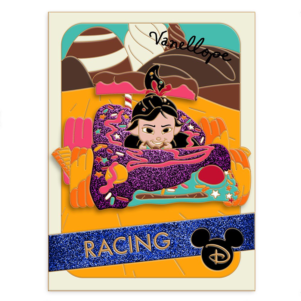 Vanellope Pin – Wreck It Ralph – Trading Cards: Racing – Limited Edition