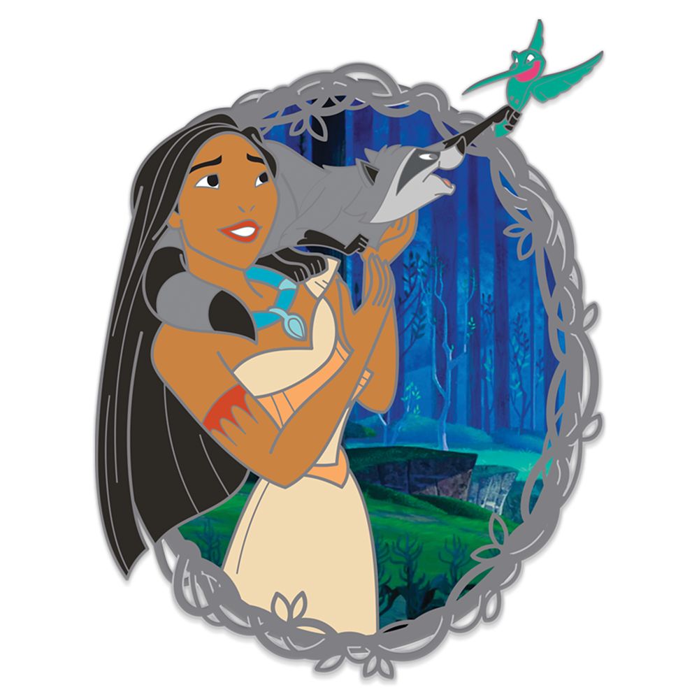 Pocahontas with Meeko and Flit Pin – 25th Anniversary – Limited Edition