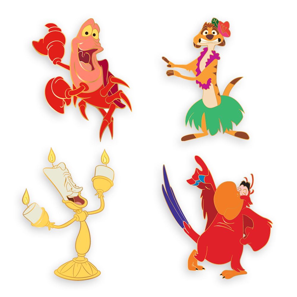 Disney Dance Party D-Flair Pin Set