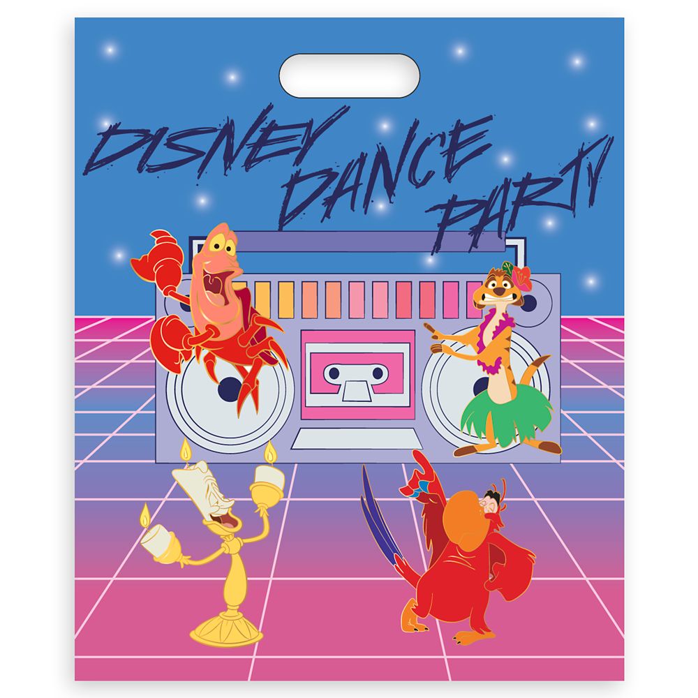 Disney Dance Party D-Flair Pin Set