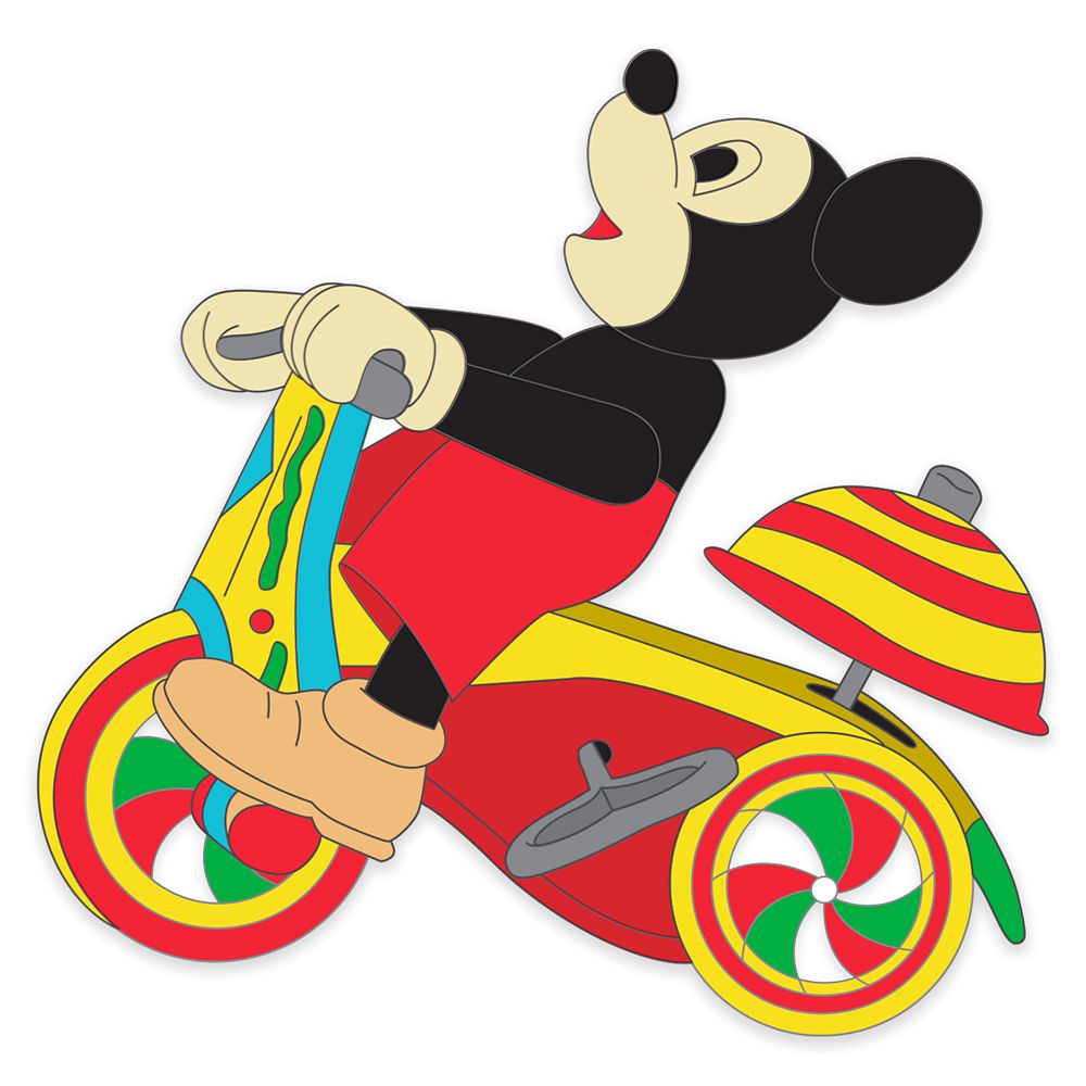 mickey mouse motor scooter