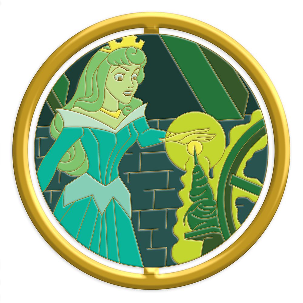 Aurora Spinner Pin – Enchanted Emblems – Pin of the Month – Limited Edition