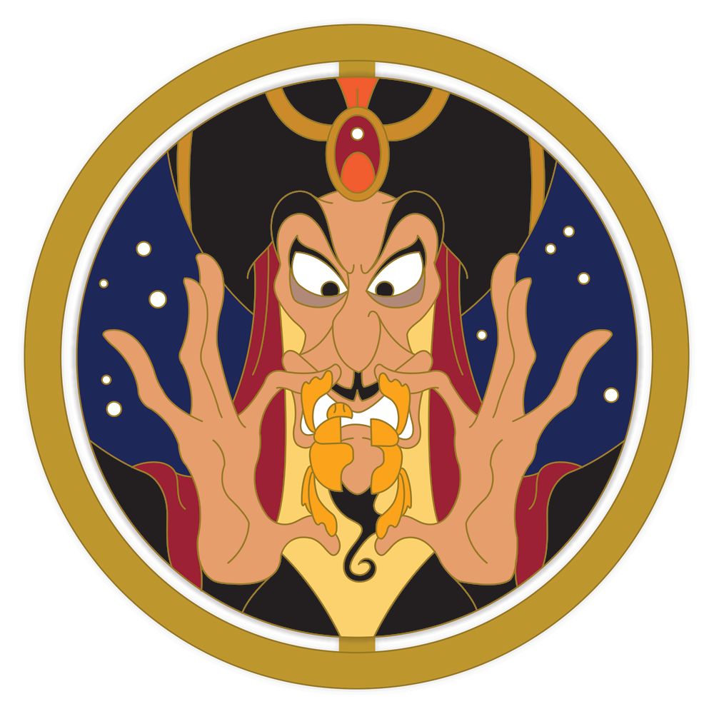 Jafar Spinner Pin – Aladdin – Enchanted Emblems – Pin of the Month – Limited Edition