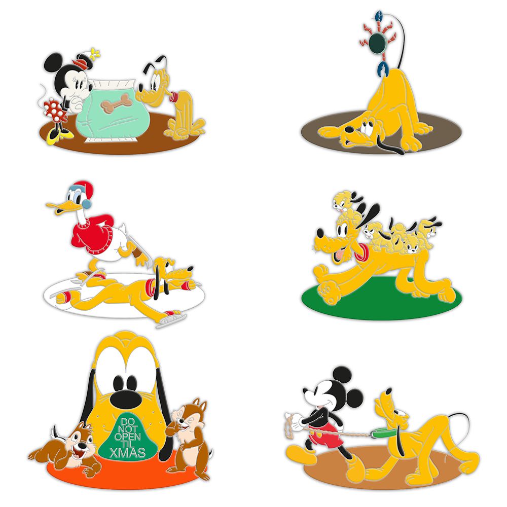 Pluto 90th Anniversary Mystery Pin Pack – Limited Edition