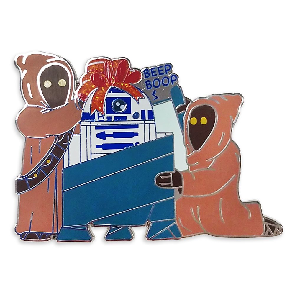 R2-D2 and Jawas Holiday Pin – Star Wars
