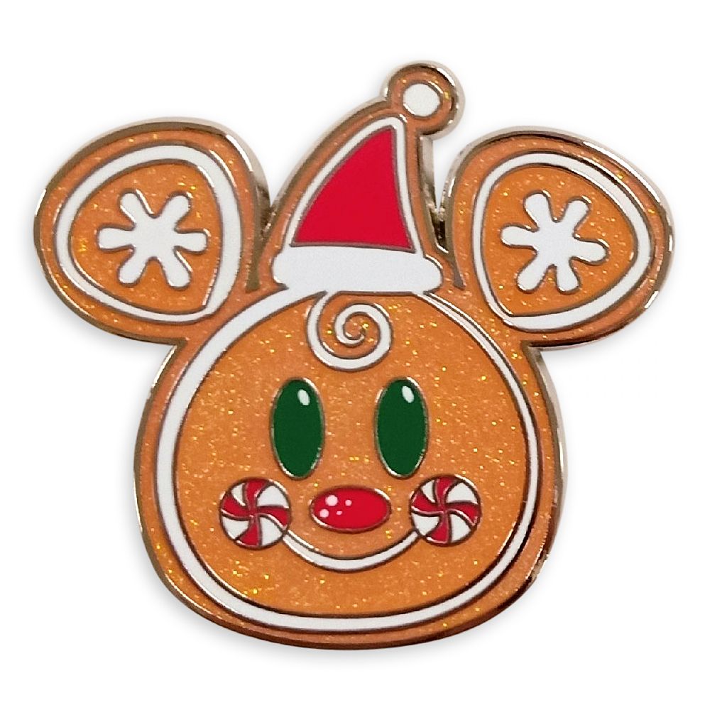 Mickey Mouse Gingerbread Holiday Pin