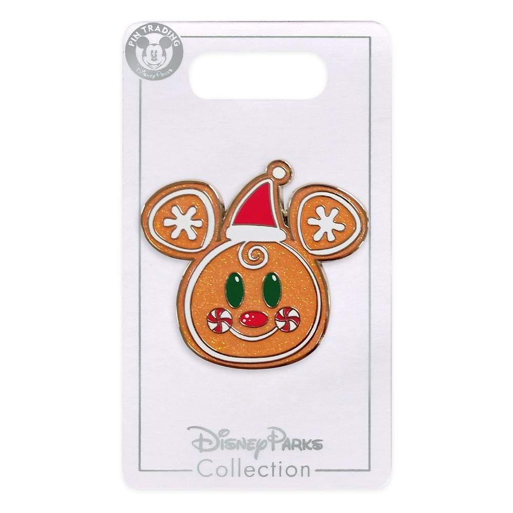 Mickey Mouse Gingerbread Holiday Pin