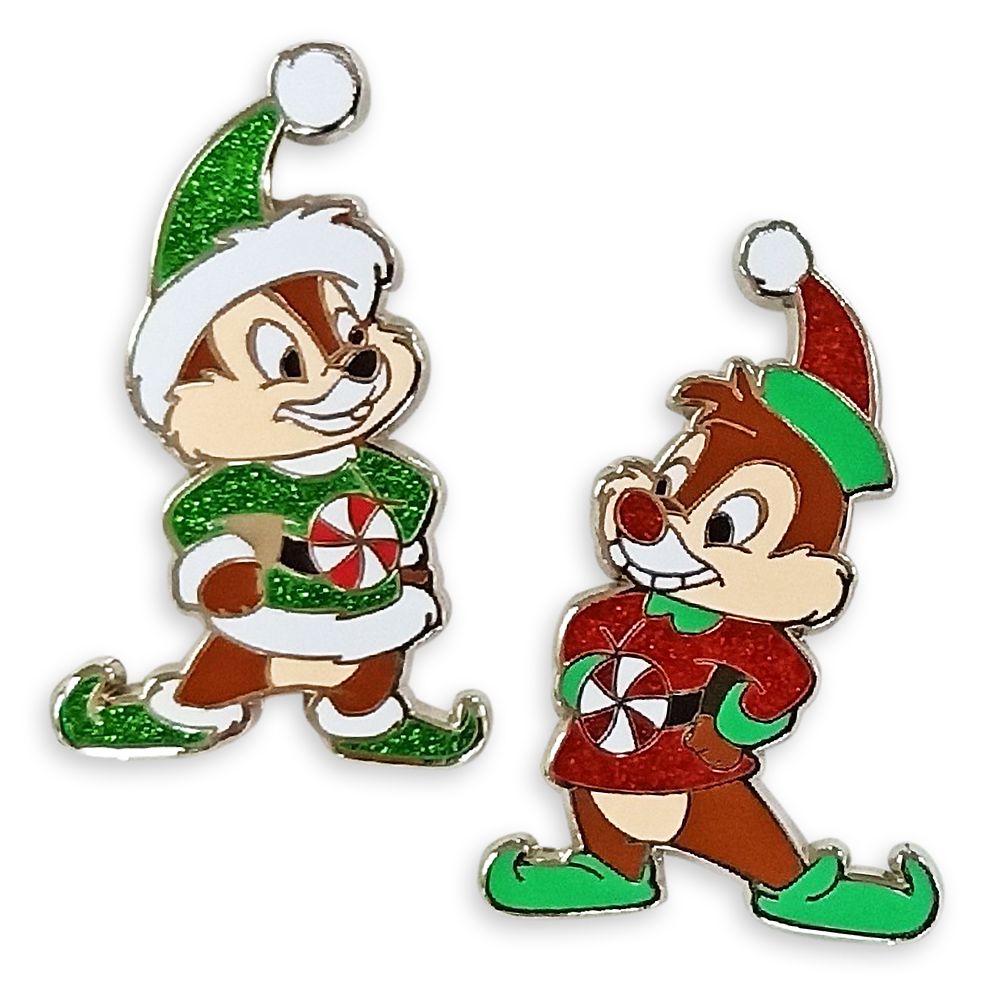 Chip 'n Dale Holiday Pin Set
