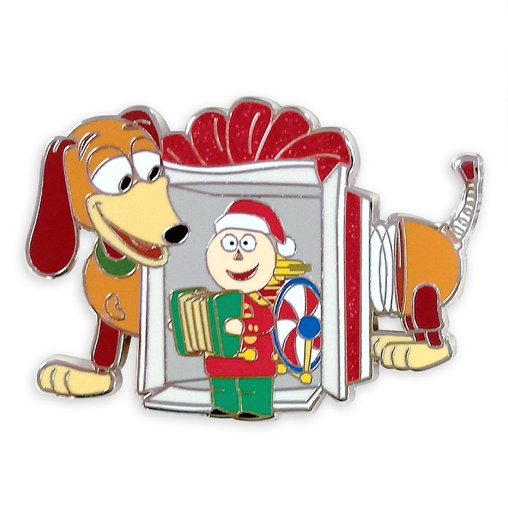 Slinky Dog and Tinny Holiday Pin – Toy Story – Tin Toy now available for purchase