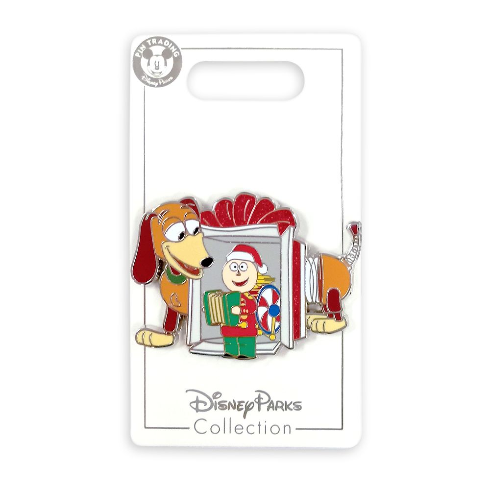 Slinky Dog and Tinny Holiday Pin – Toy Story – Tin Toy