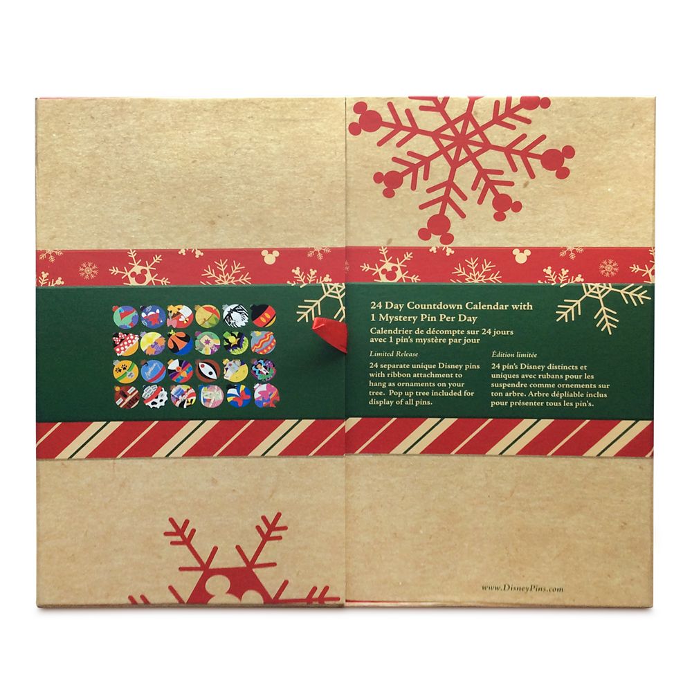 World Of Disney Advent Calendar Pin Set Shopdisney
