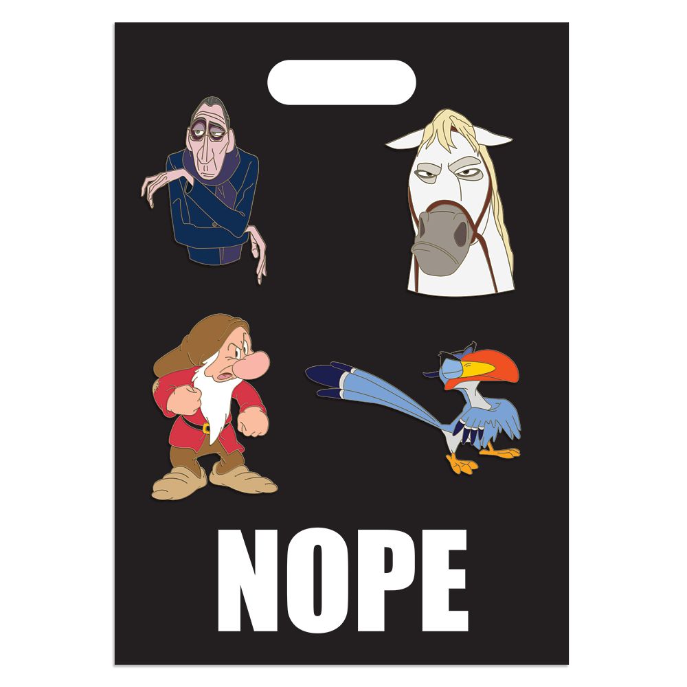 Disney Dissenters Nope D-Flair Pin Set