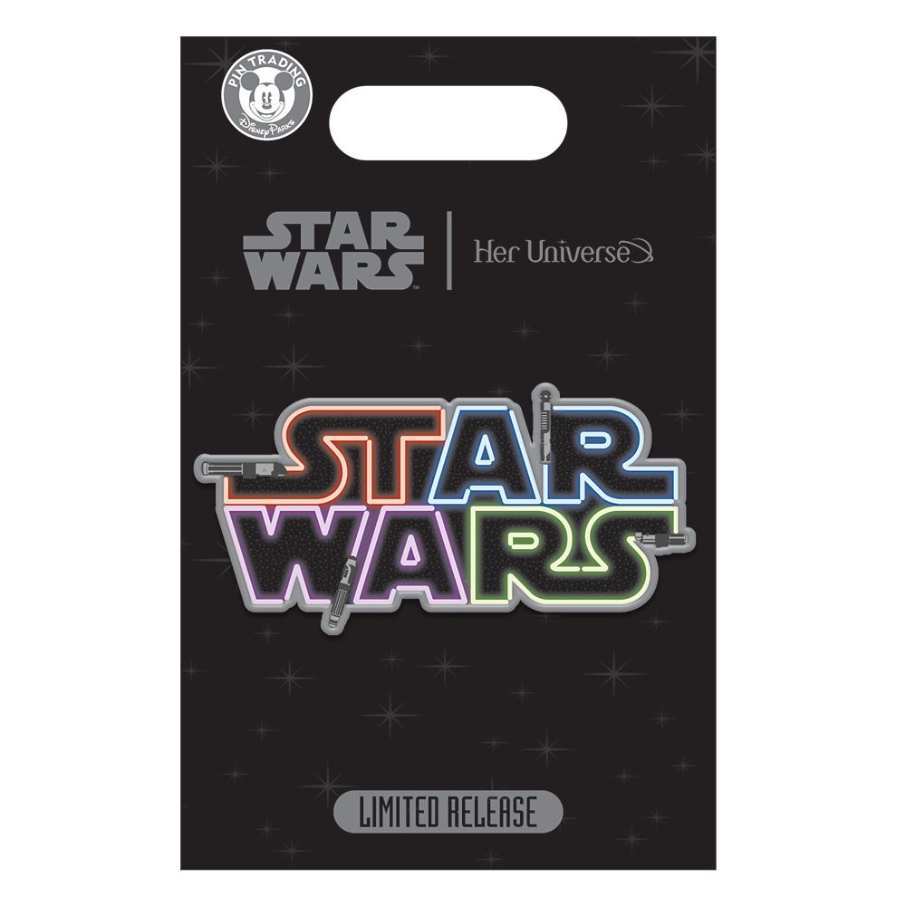 Star Wars Lightsaber Logo Pin by Her Universe – Limited Release