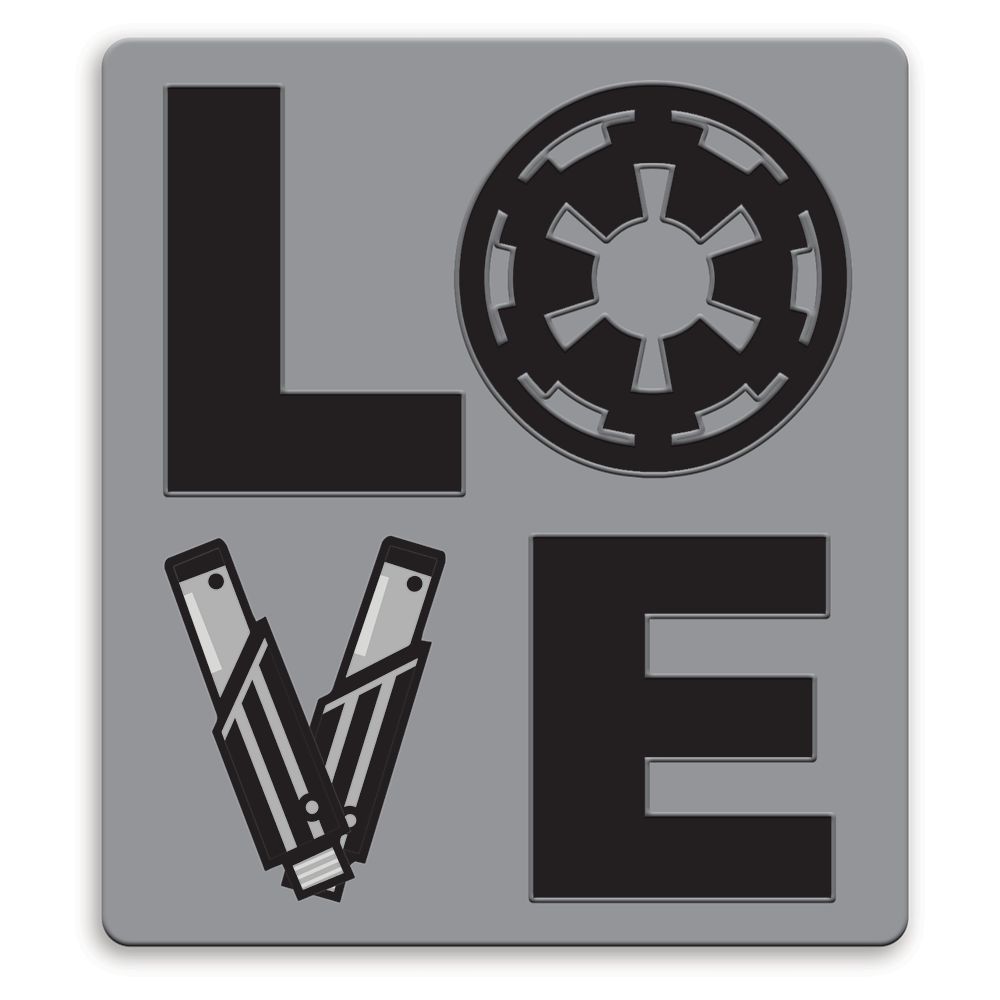 Imperial Crest LOVE Pin by Her Universe – Star Wars – Limited Release