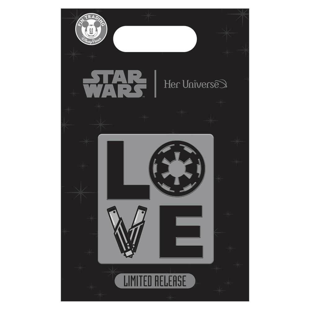 Imperial Crest LOVE Pin by Her Universe – Star Wars – Limited Release