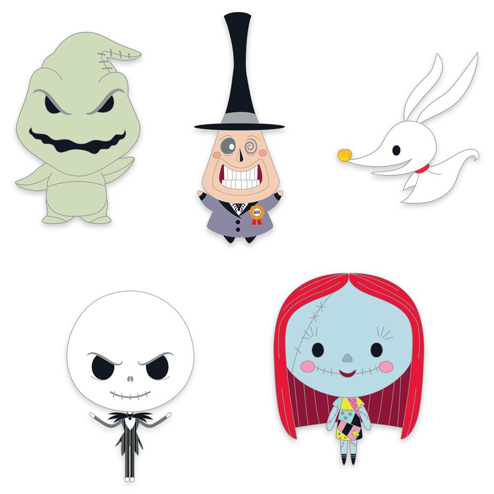 Tim Burton's The Nightmare Before Christmas ''Cute'' Pin Set