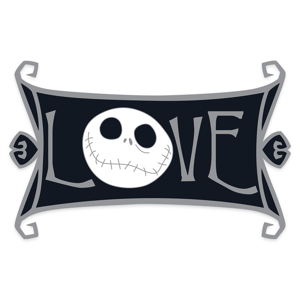 Jack Skellington ''Love'' Pin – The Nightmare Before Christmas