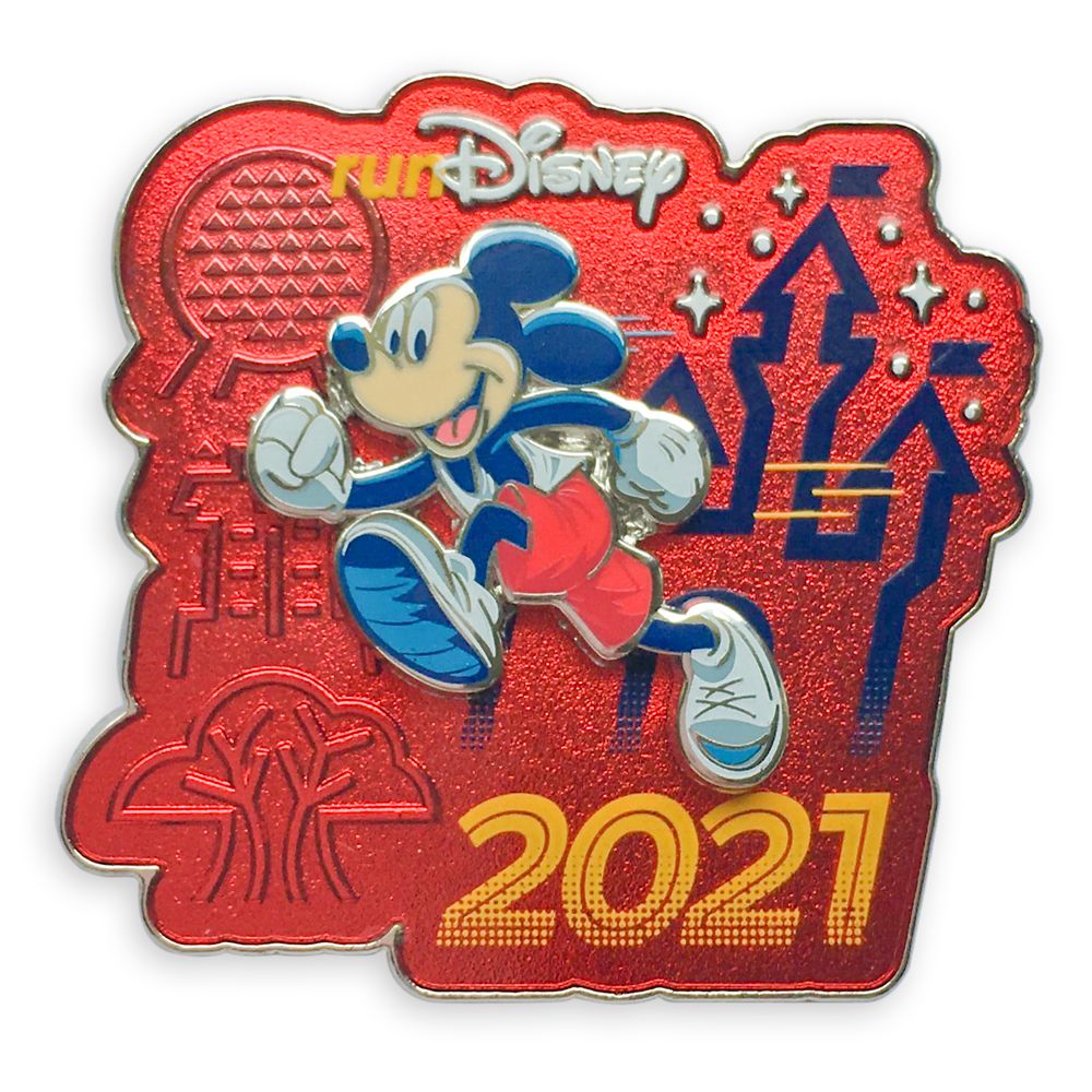 Mickey Mouse runDisney 2021 Pin – Limited Release is now out for purchase