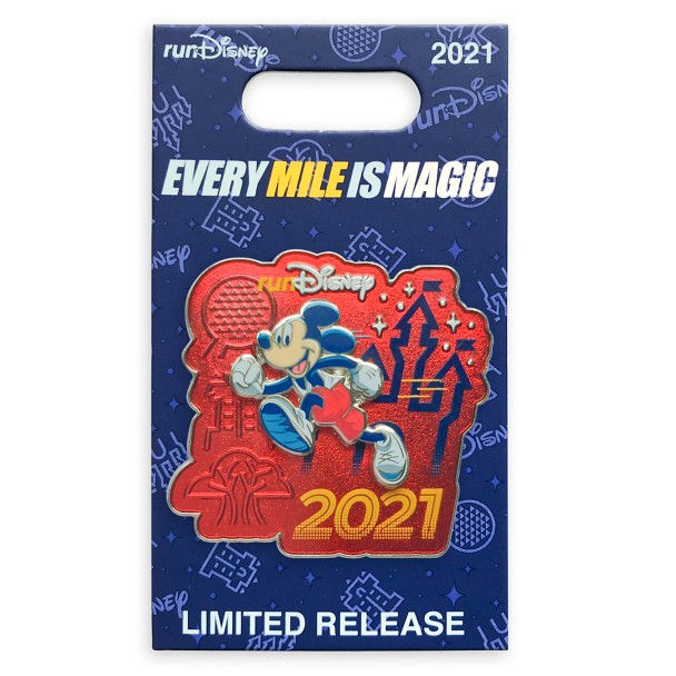 Mickey Mouse runDisney 2021 Pin – Limited Release