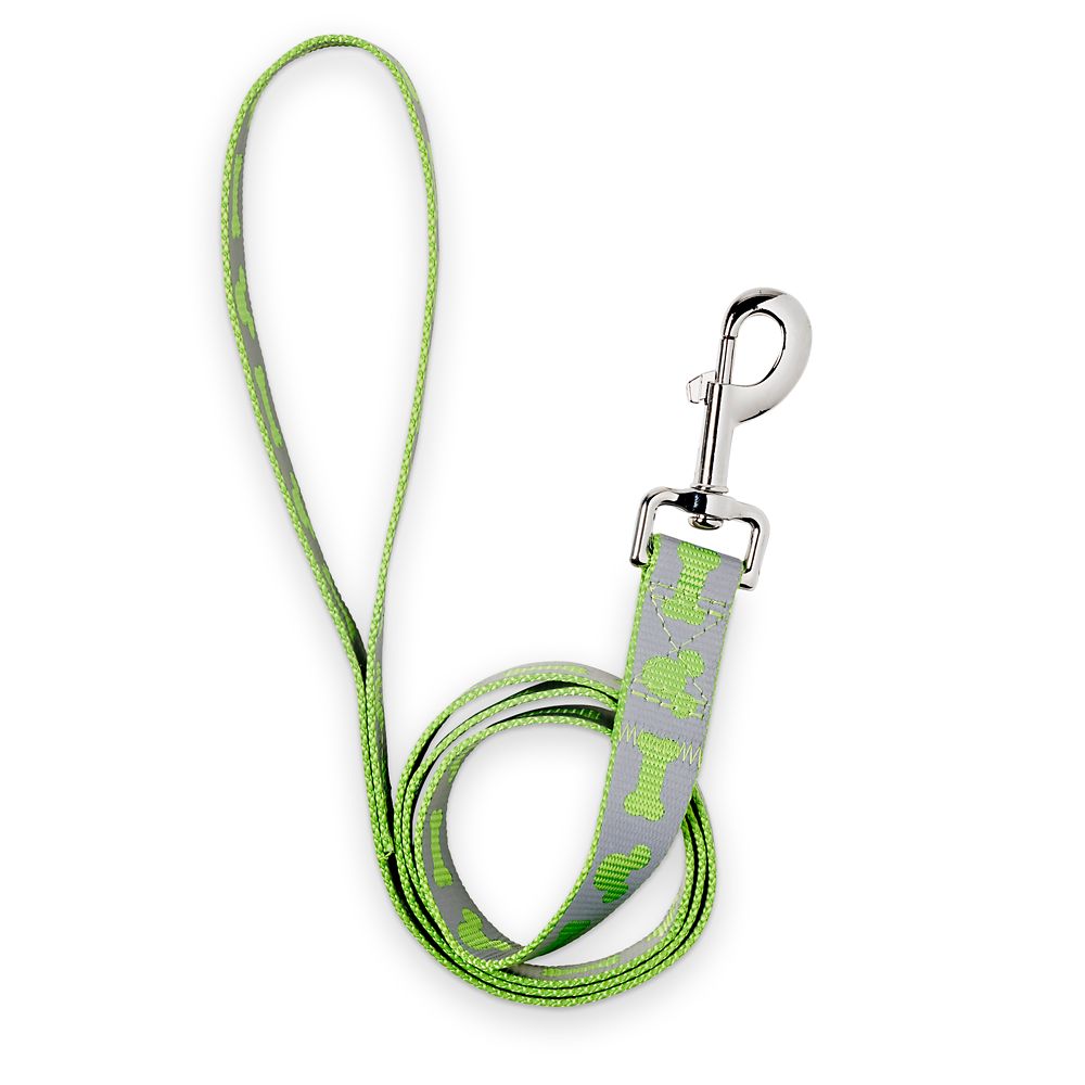 Mickey Mouse Reflective Dog Lead – Medium – Green