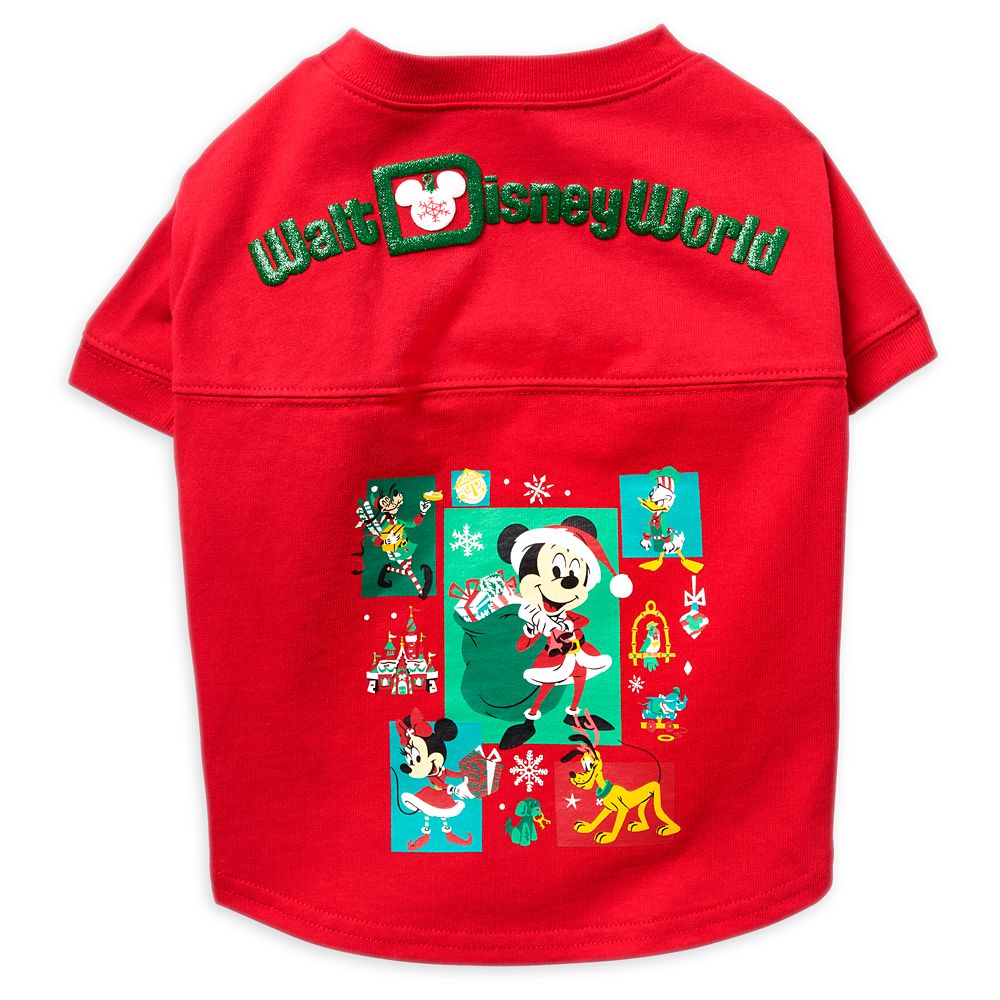 Mickey Mouse and Friends Holiday Spirit Jersey for Dogs – Walt Disney World