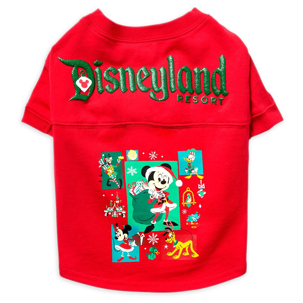 Mickey Mouse and Friends Holiday Spirit Jersey for Dogs – Disneyland is available online