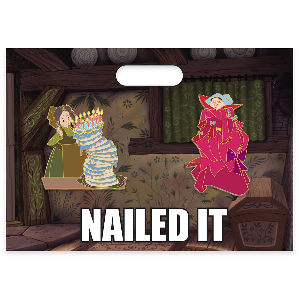 Fauna and Merryweather D-Flair Pin Set – Sleeping Beauty