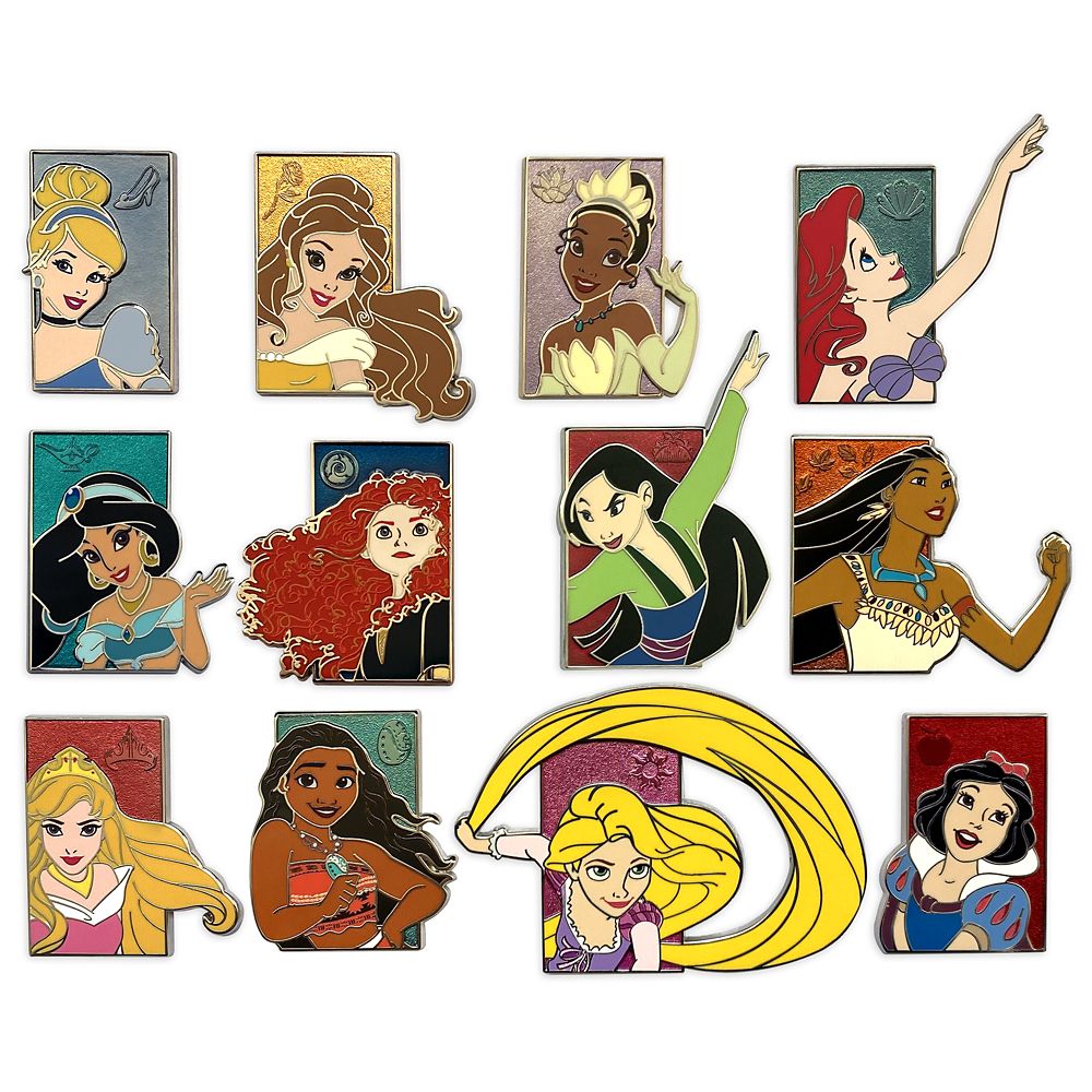 Disney Princess Mystery Pin Set is here now