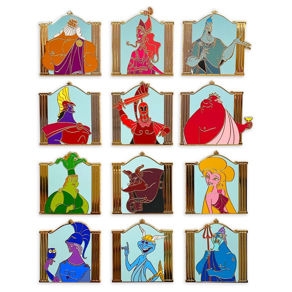 Hercules Mystery Pin Set Now Available Online Dis Merchandise News