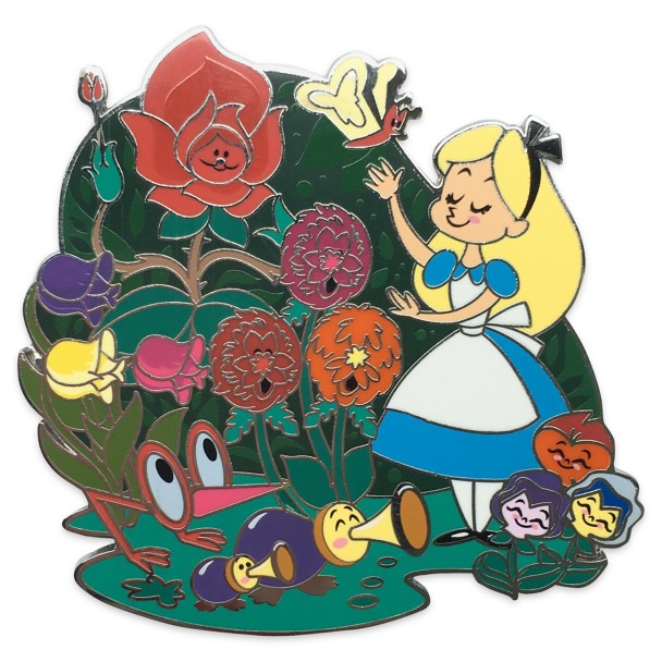 Alice in Wonderland Family Pin