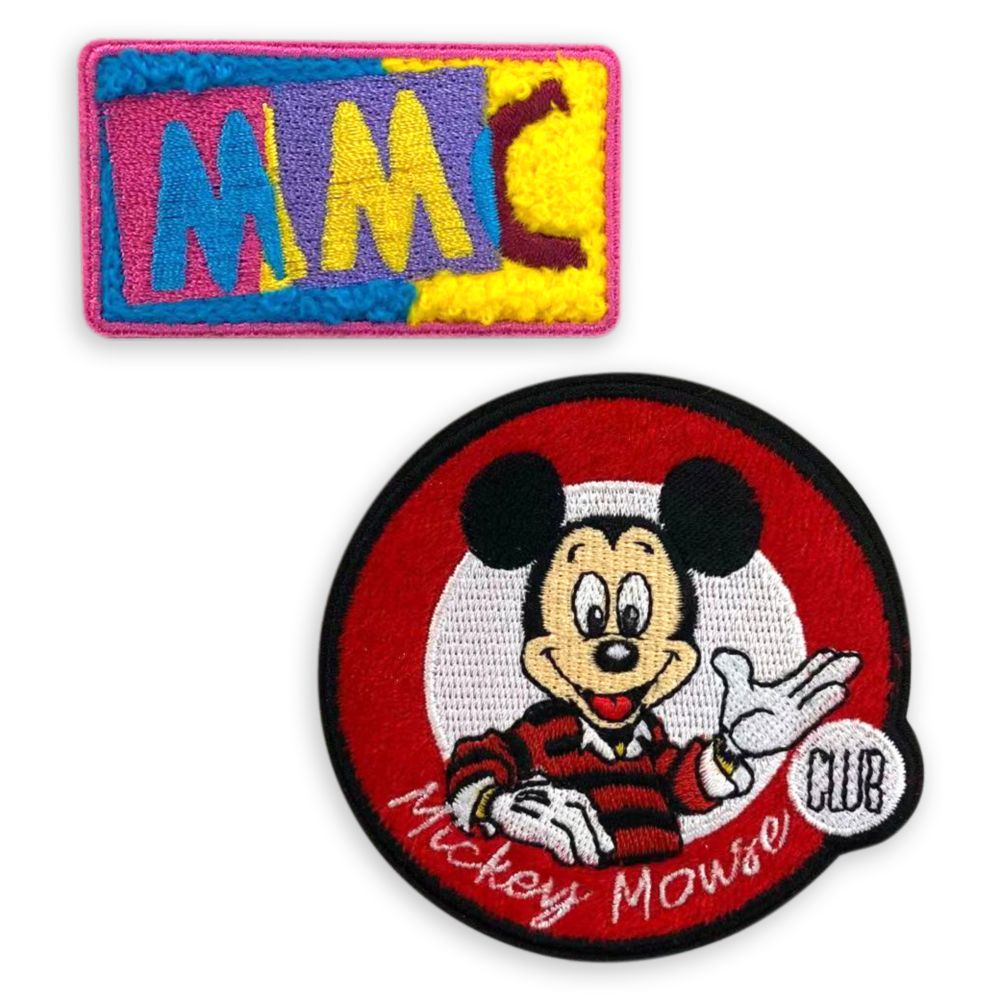 Chenille Mickey Mouse Patch Mickey Iron on Patch Patch for Jacket
