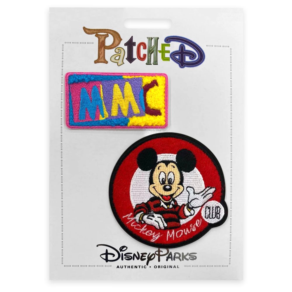 The All New Mickey Mouse Club MMC Patch Set – Disney Parks