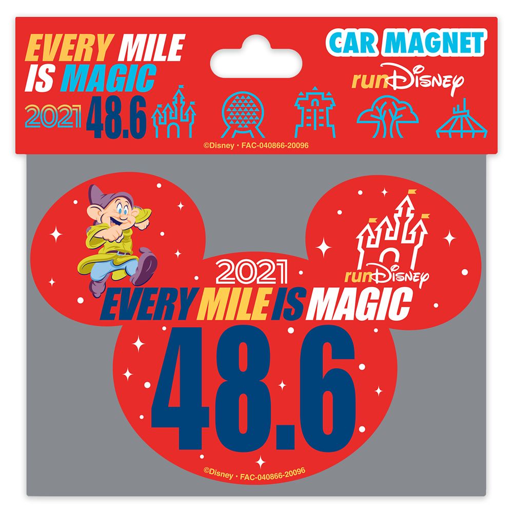 Dopey runDisney 2021 Magnet – 48.6