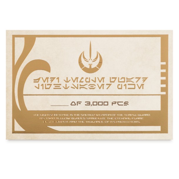 JEDI Temple Guard LIGHTSABER Hilt Set – Star Wars – Limited Edition