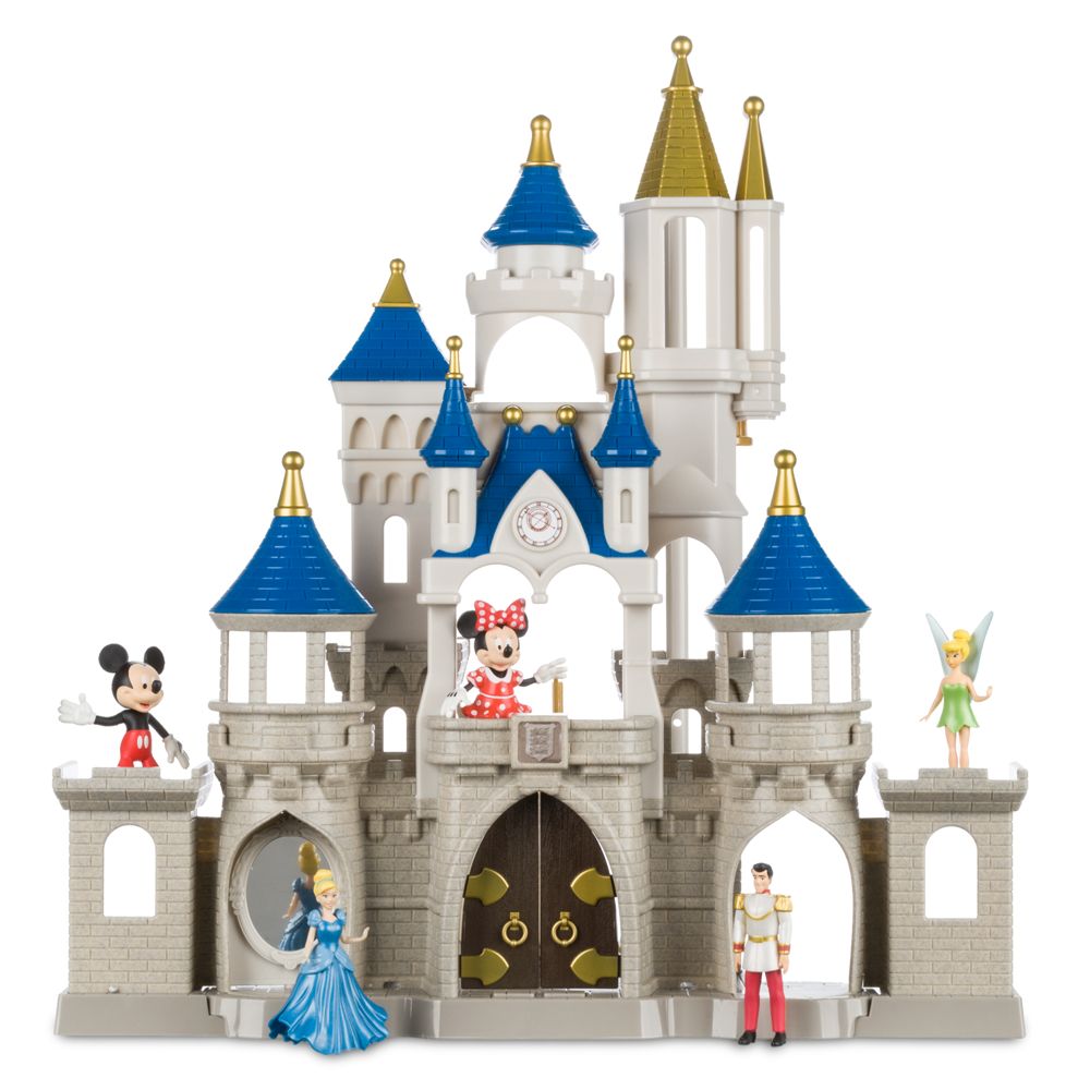 disney princess light up castle playset