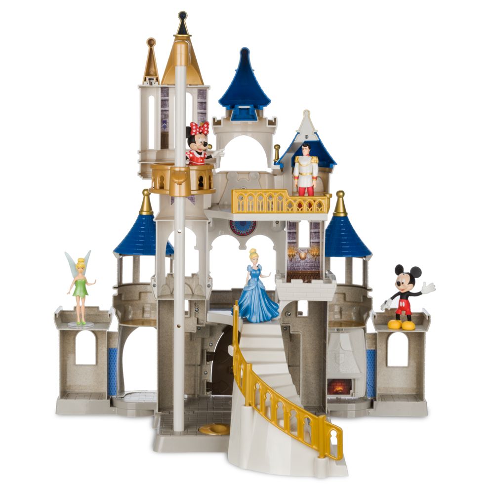 disney princess light up castle playset