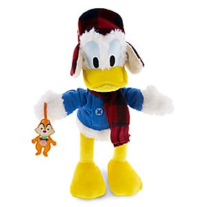 Donald Duck Plush with Dale - Medium - 15''