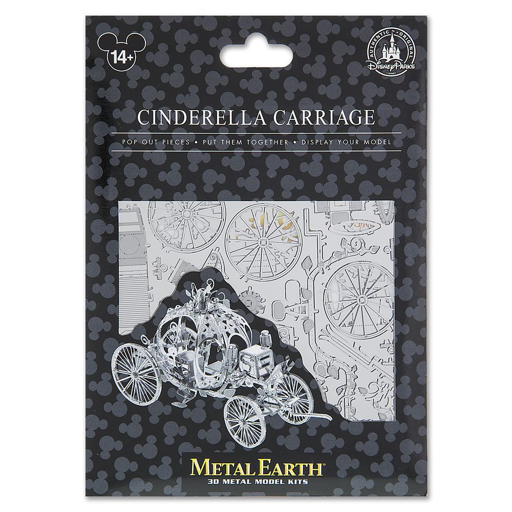 Cinderella Carriage Metal Earth 3D Model Kit