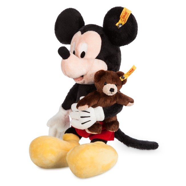 Steiff 290039 Disney Mickey Mouse mit Quietsche und Knisterfolie23 cm Baby 