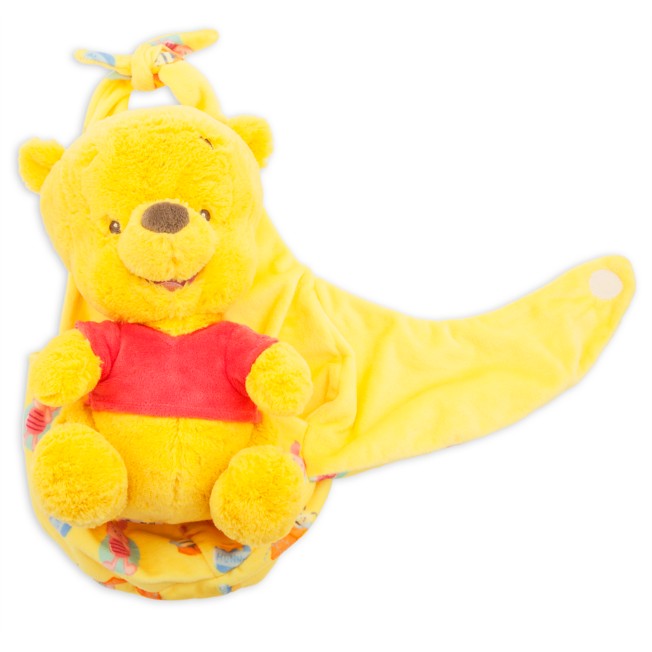 Disney Babies Winnie the Pooh Baby in a Blanket Plush Doll toy Gift