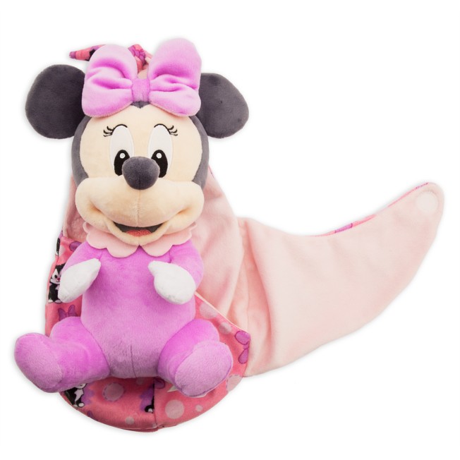 Minnie Mouse Plush In Pouch Disney Babies Small Shopdisney